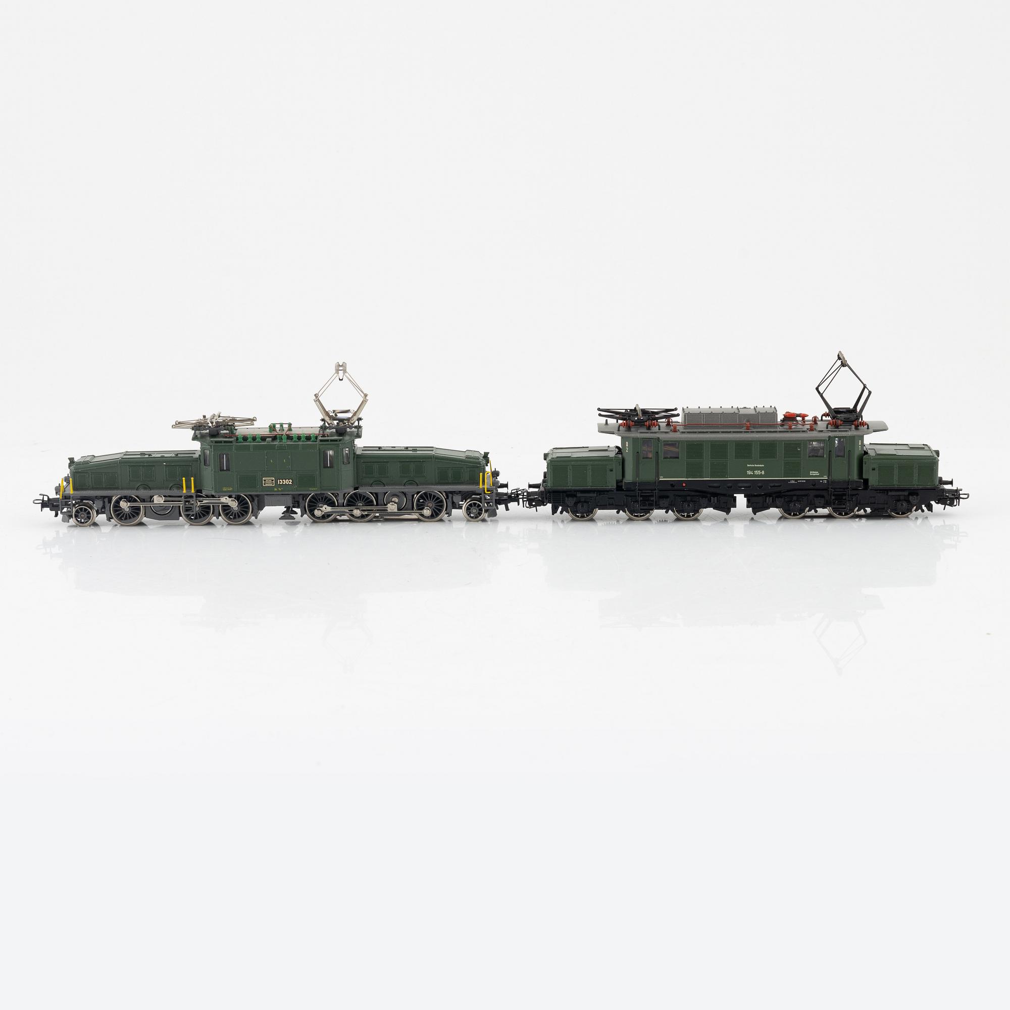 Märklin, lok set 3300, spår H0, i låda.