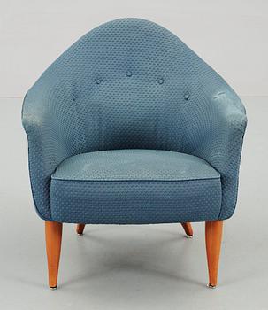 FÅTÖLJ, 1950-tal, Lilla Adam, NK.