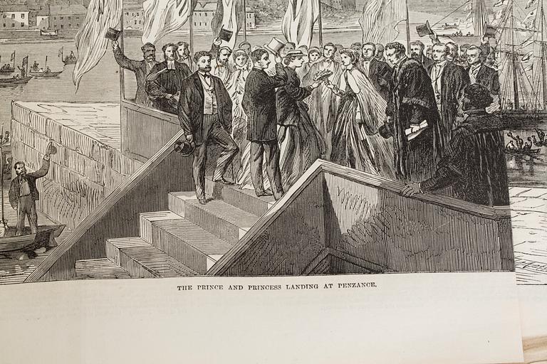 BÖCKER, 2 st,  "The Illustrated London News" 1865, pub Georg C. Leighton 198 Strand London.