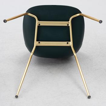 GamFratesi, stolar, 4 st "Beetle Dining Chair", Gubi, Italien, 2010/20-tal.