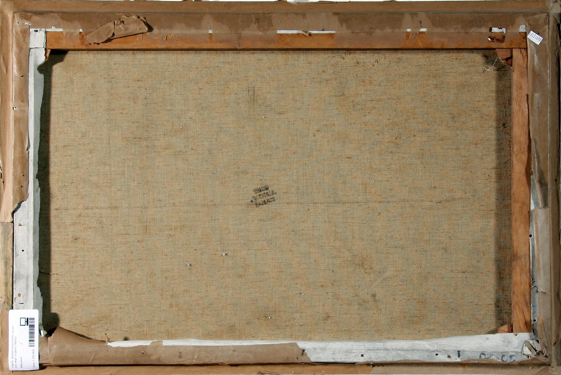 OKÄND KONSTNÄR, olja på duk, osign, England 1900-tal.