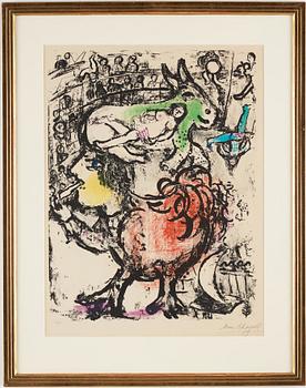 Marc Chagall, "Circus Pirouette".