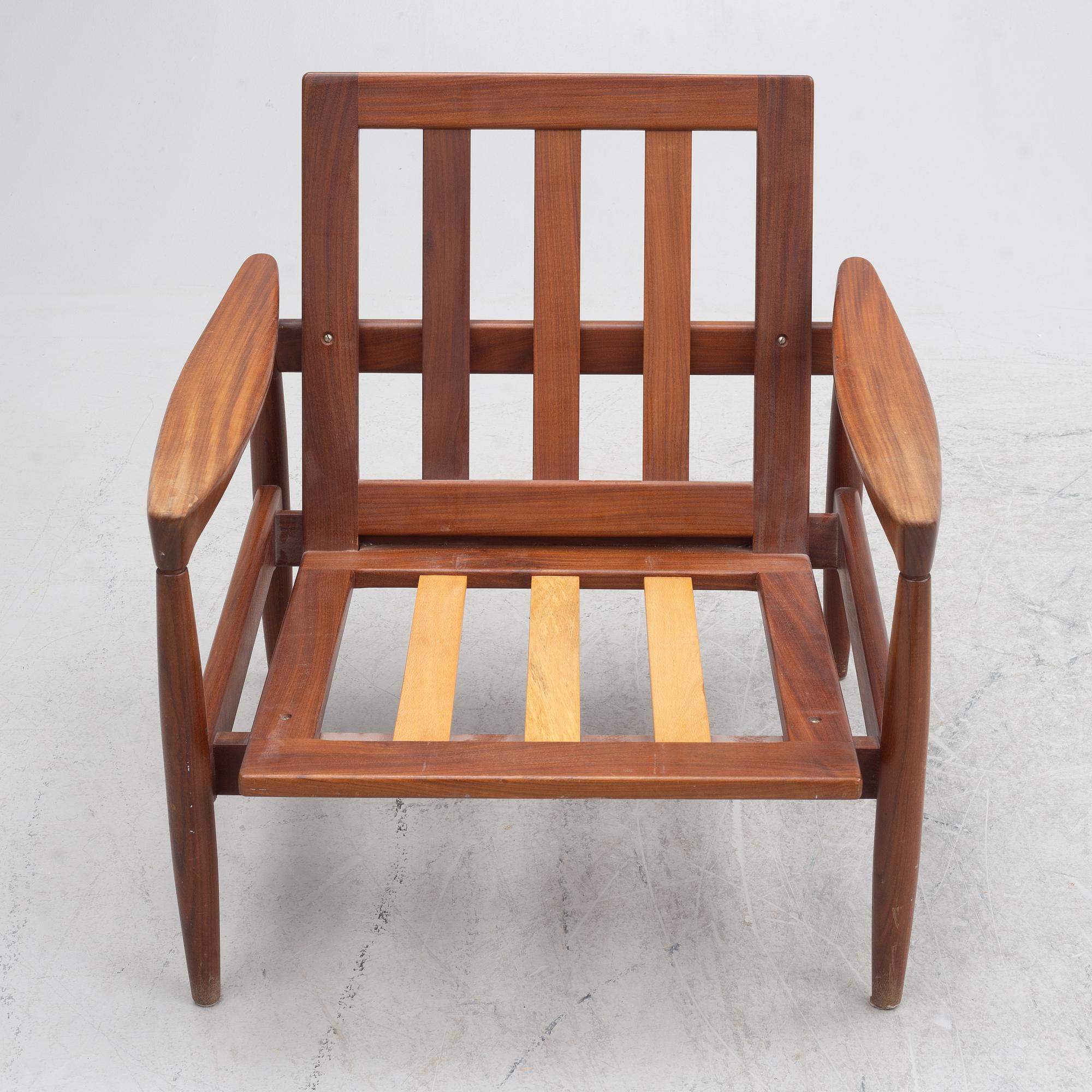 Erik Wørts, fåtölj, "Kolding", Ikea, 1960-tal.