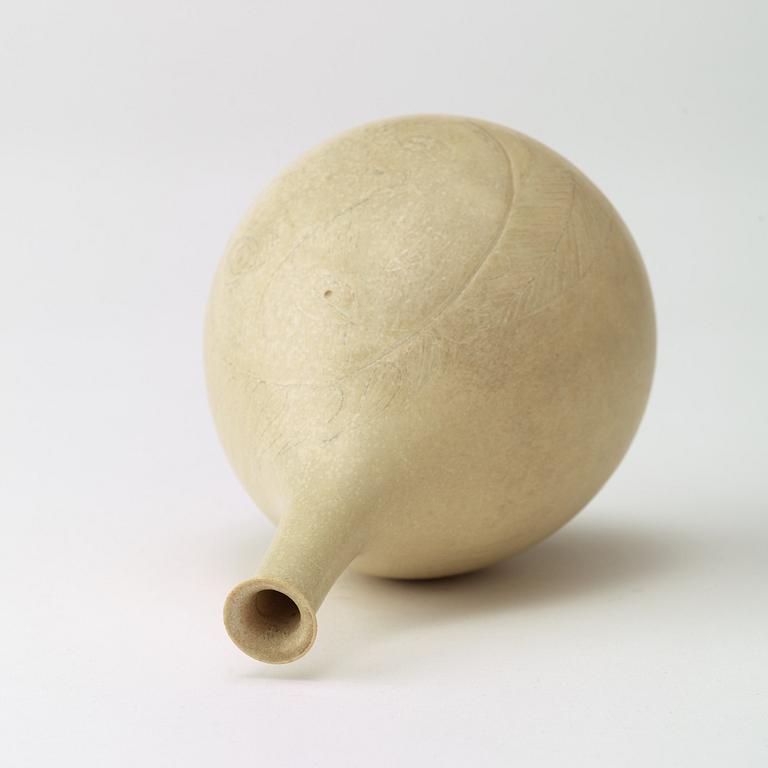 STIG LINDBERG, vas av stengods, Gustavsberg studio, sannolikt 1950-tal.