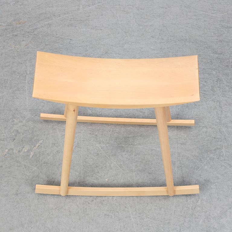 PER SUNDSTEDT, a wood rocking stool from Pyra.