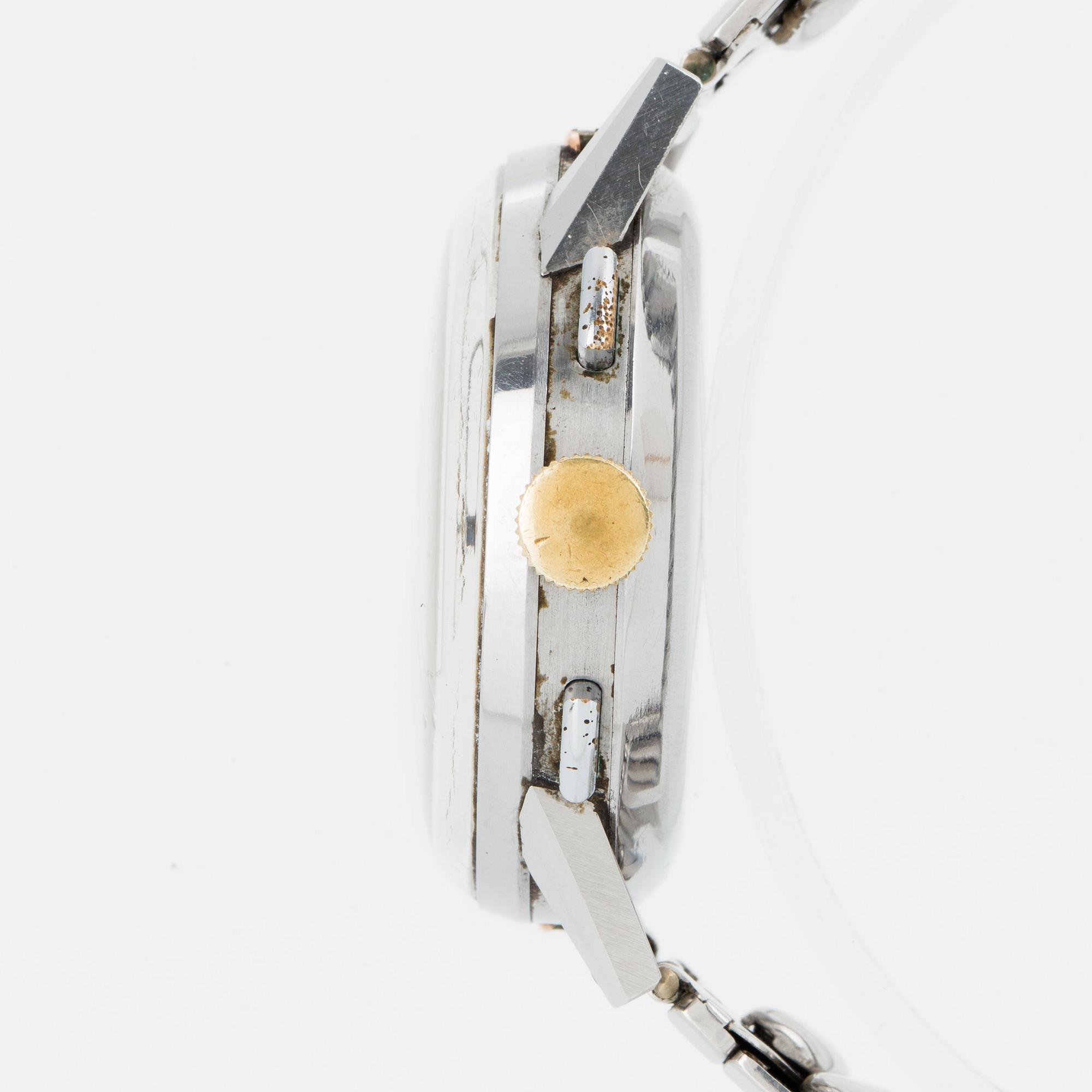 ANGELUS, Chronodato, "Tropical Dial", chronograph.
