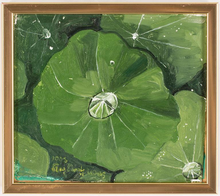 SVEN LJUNGBERG, 2 st, oljor på pannå, signerade och daterade -95.