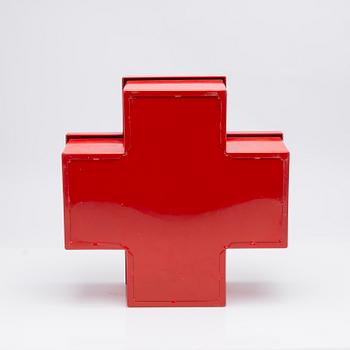Thomas Eriksson, Wall cabinet, "Red Cross Cabinet", for Cappellini, 1990s.