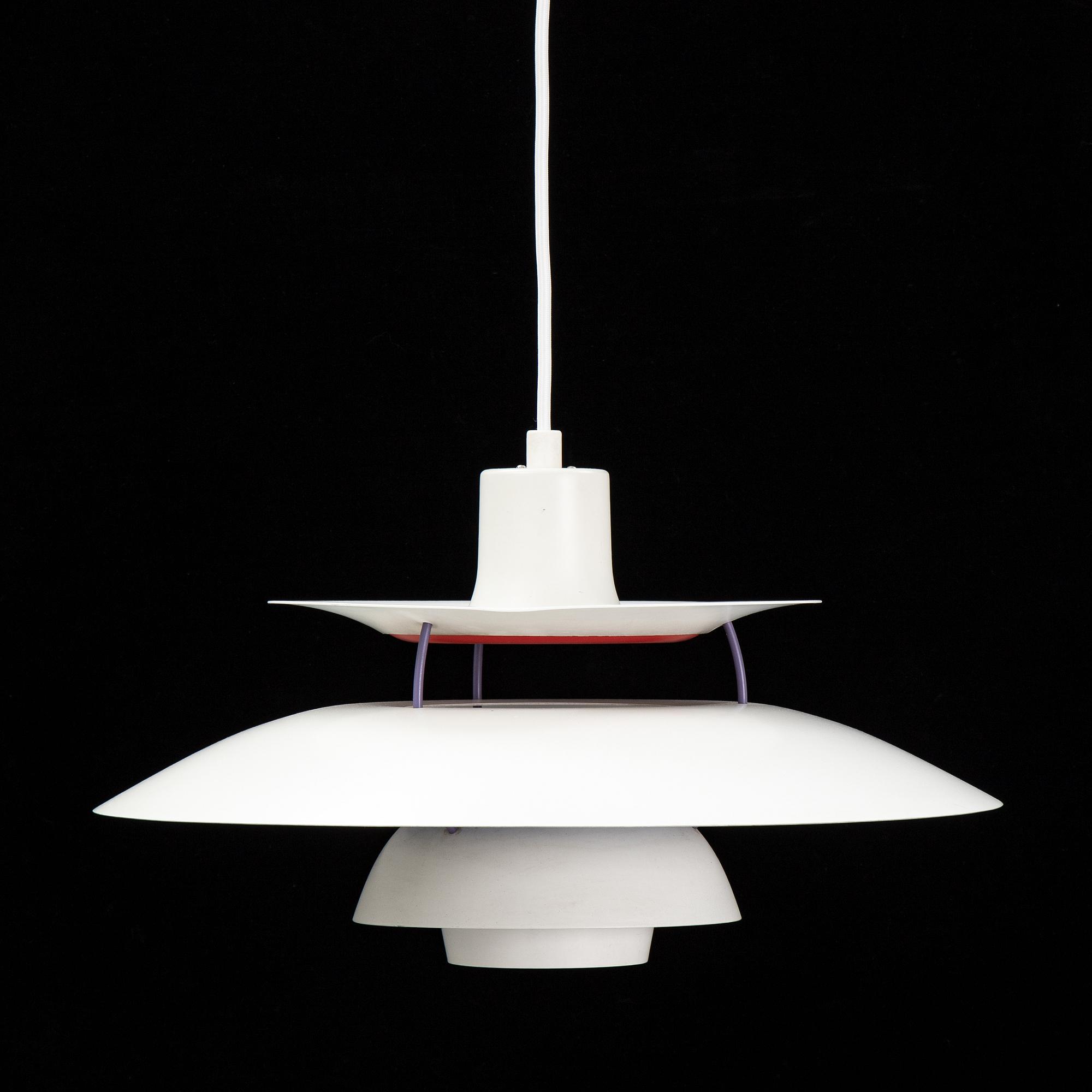 Poul Henningsen, PH-5 ceiling light, Louis Poulsen.