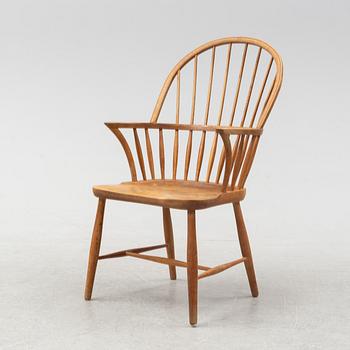 Frits Henningsen, an oak 'CH 18A' chair,  Carl Hansen & Son, Denmark.