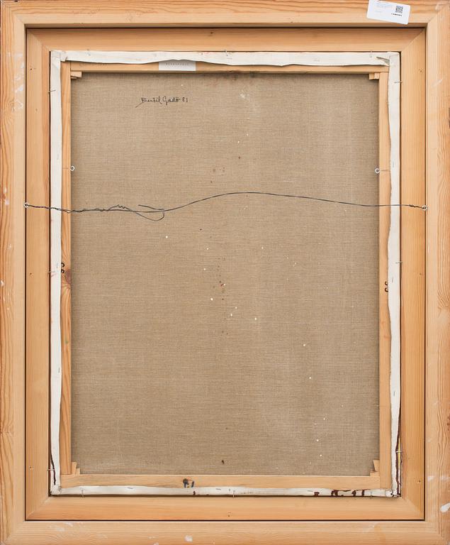 BERTIL GADÖ, olja på duk, signerad och daterad -81.