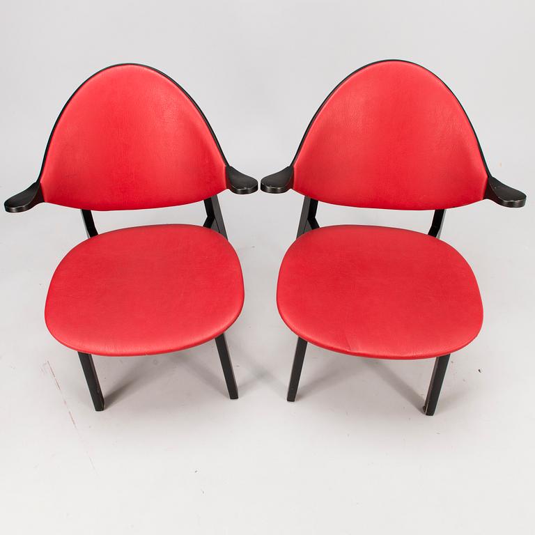 YRJÖ WIHERHEIMO & PEKKA KOJO, a set of four 'Bird' chairs for Vivero, Finland. Design year 1993.