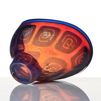 Sven Palmqvist, a ravenna glass bowl, Orrefors 1951, no 166.