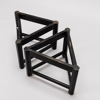 CARL GUSTAF HIORT AF ORNÄS, a mid 20th century TV-stand for HMN Huonekalu Mikko Nupponen.