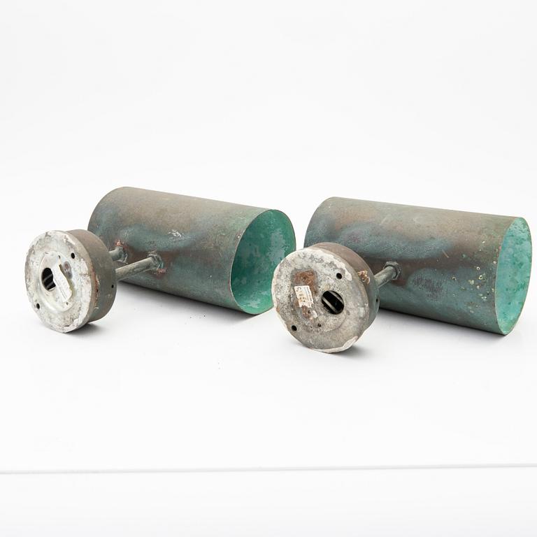 Hans-Agne Jakobsson, wall lamps, a pair, "C627", Markaryd, 1950s.