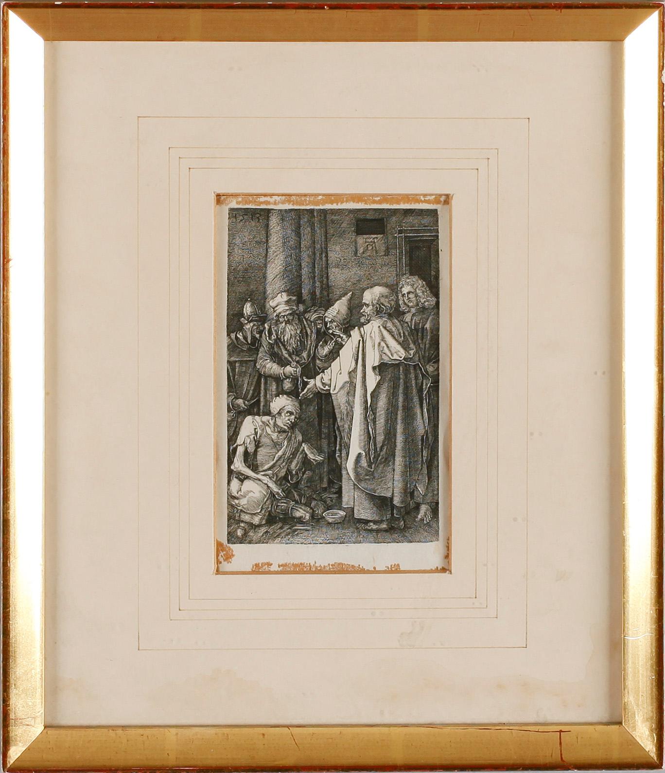 ALBRECHT DÜRER, efter, gravyr, sannolikt 1700-tal.