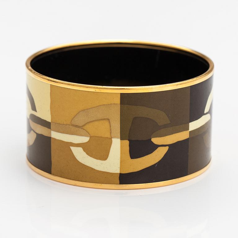 HERMES, RANNEKORU, "Optique Chaine D'Ancre". Merkitty "HERMES PARIS", "MADE IN FRANCE +P".