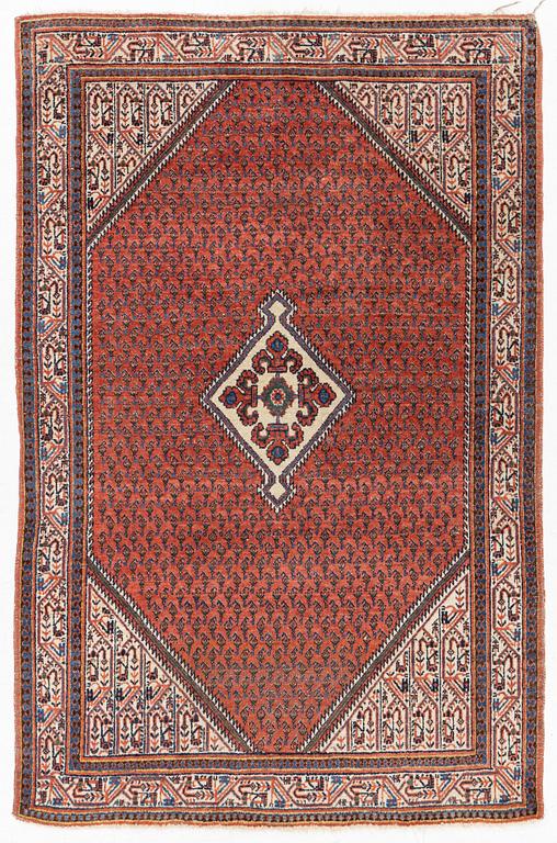Rug, oriental, approx. 198 x 130 cm.
