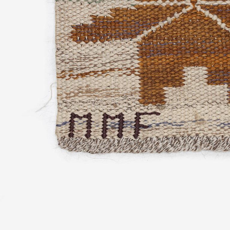 Märta Måås-Fjetterström, a 'Höstmattan' carpet, flat weave, c. 295 x 182 cm, signed MMF.