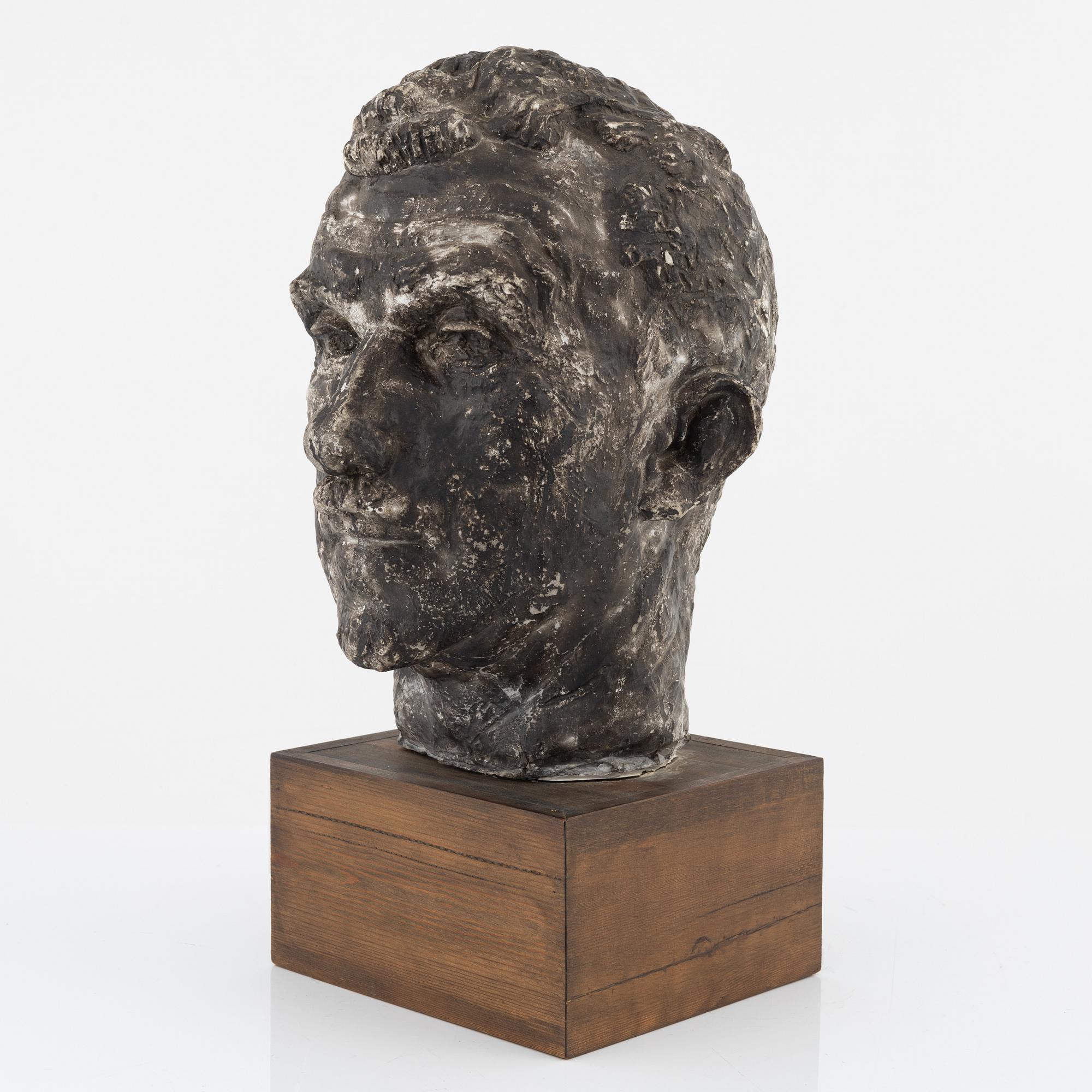 Nils Sjögren, sculpture, plaster.