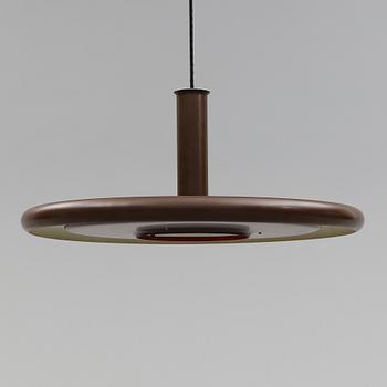 TAKLAMPA, "Optima", Fog & Mørup, Danmark, 1900-talets andra hälft. Höjd 26 cm.