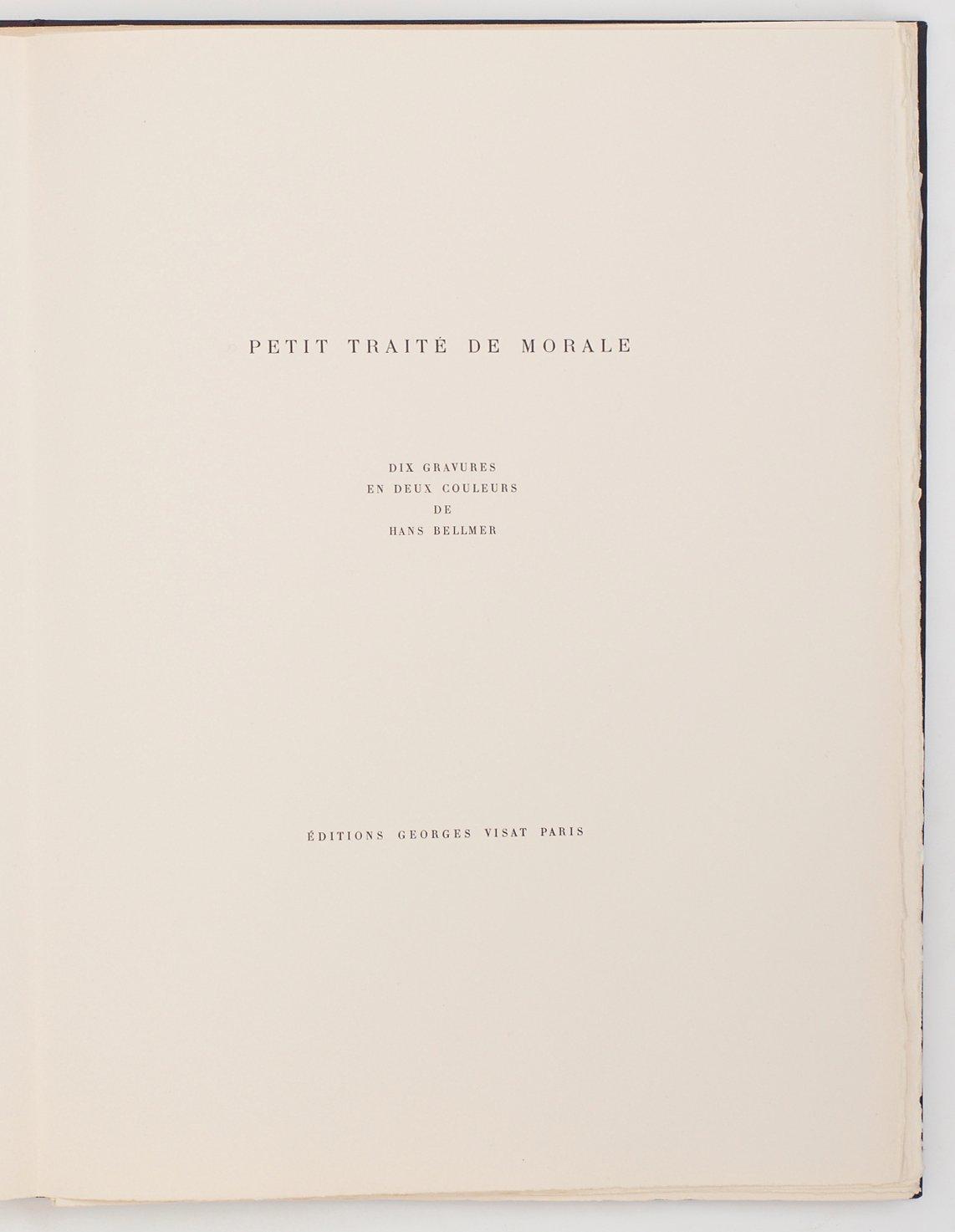 Hans Bellmer, "Petit traité de morale" (10).