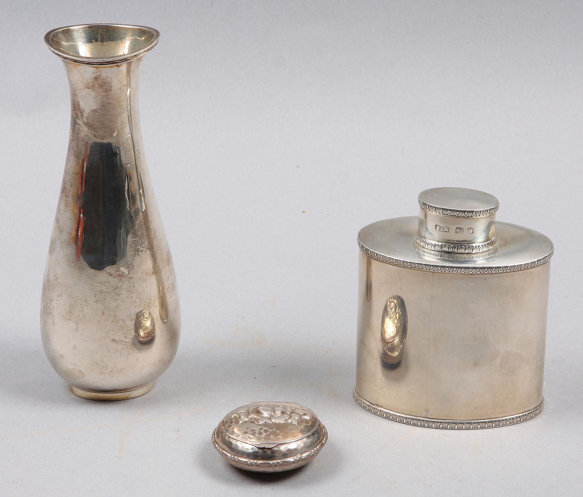 PARTI SILVER, 3 delar, silver. Bl a Birmingham, Sterling.