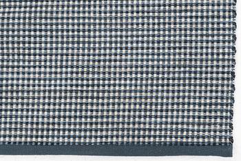 Gunilla Lagerhem Ullberg, a flat-woven 'Häggå' carpet, Kasthall, 2021, ac. 370 x 310 cm.