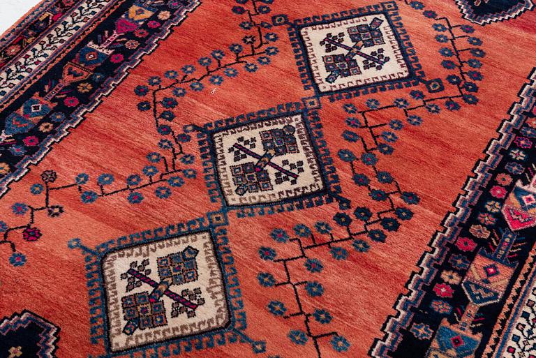 Rug, Afshar, approx. 210 x 155 cm.