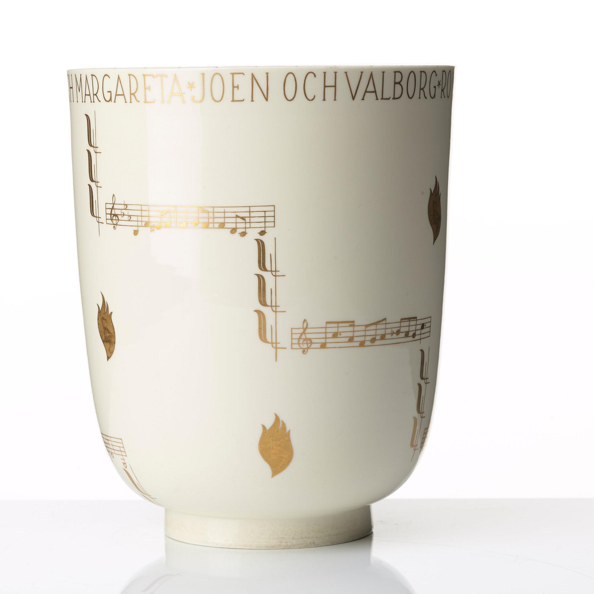 vas, "Cintra", Gustavsberg ca 1938.
