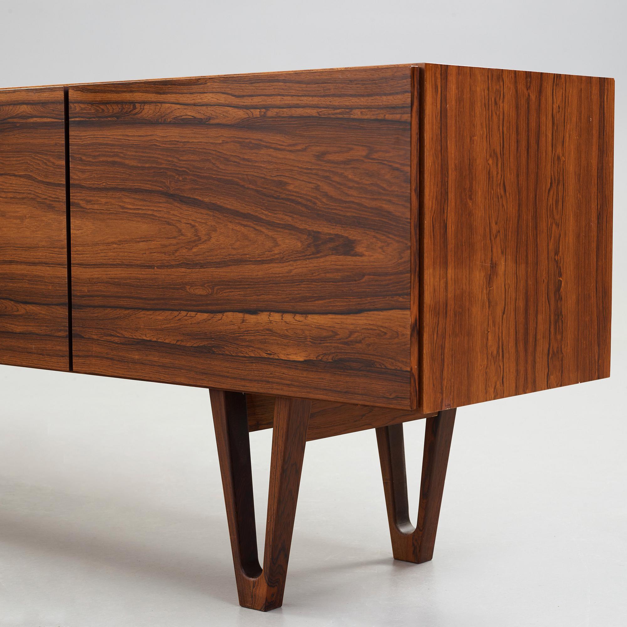 Ib Kofod-Larsen, a palisander sideboard, Seffle, Sweden 1960's.