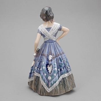 FIGURIN, porslin, Dahl Jensen, Royal Copenhagen.
