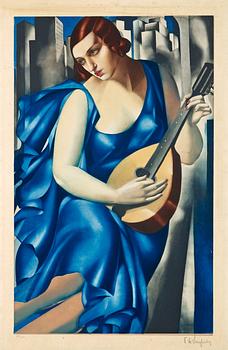 168. Tamara de Lempicka, "Woman with mandoline" (Femme à la mandoline).