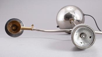 BORDSLAMPA/LJUSSTAKE, metall, Catalani & Smith, 1900-tal.