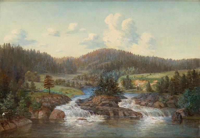 Augusta Soldan, River Landscape.