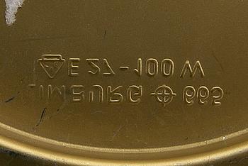 Taklampor/vägglampor, ett par, Glashütte Limburg, Tyskland, 1900-talets andra hälft.