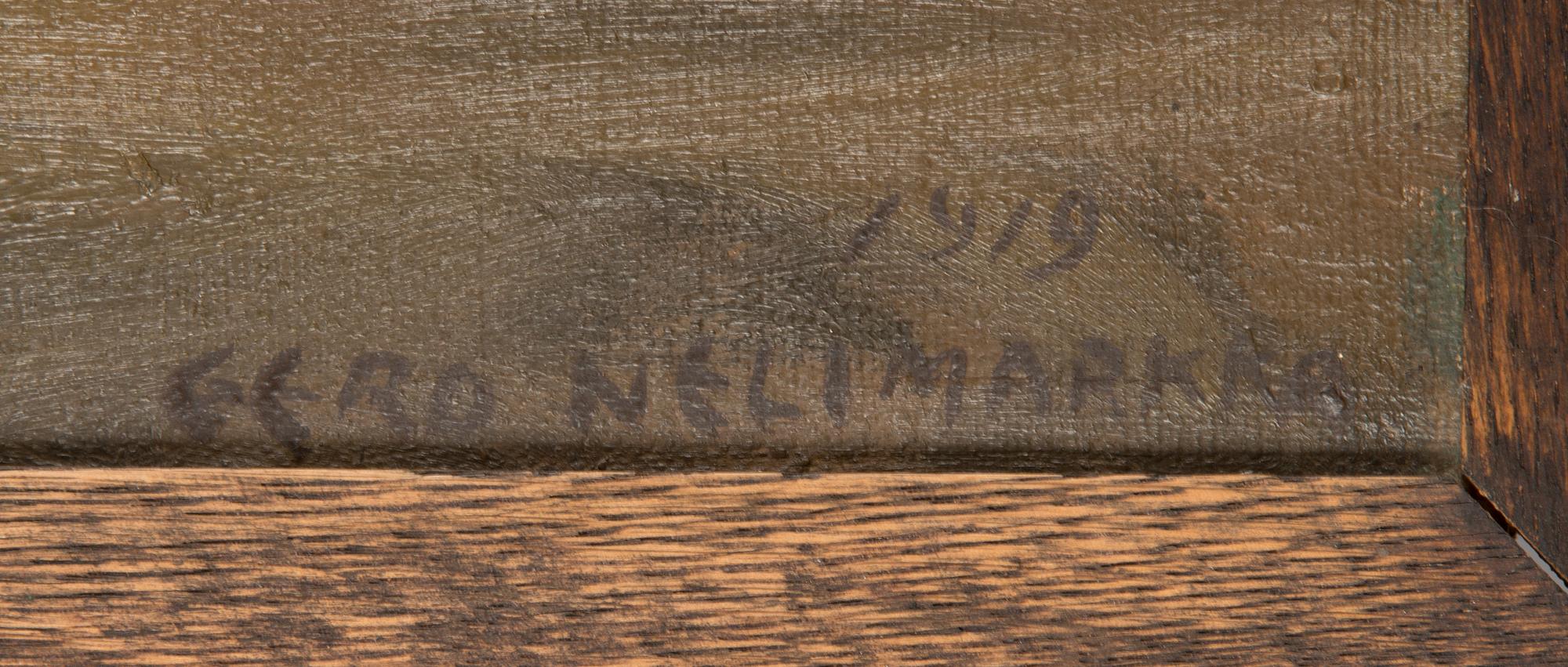 Eero Nelimarkka, "Gumman och grisen".