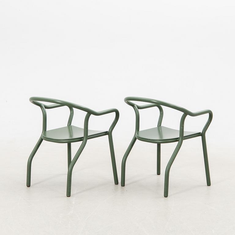 Jonas Wagell, chairs, 6 pcs, "Montmartre", Mitab, 1970s/80s.