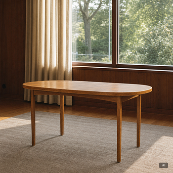 Bertil Fridhagen, Dining table, Bodafors, 1958.
