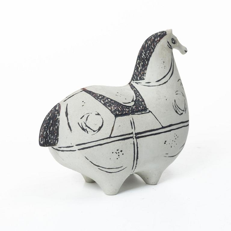 Stig Lindberg, A stoneware sculpture, “Springare”, signed Stig L, with the studio hand, Gustavsberg, 1950s.