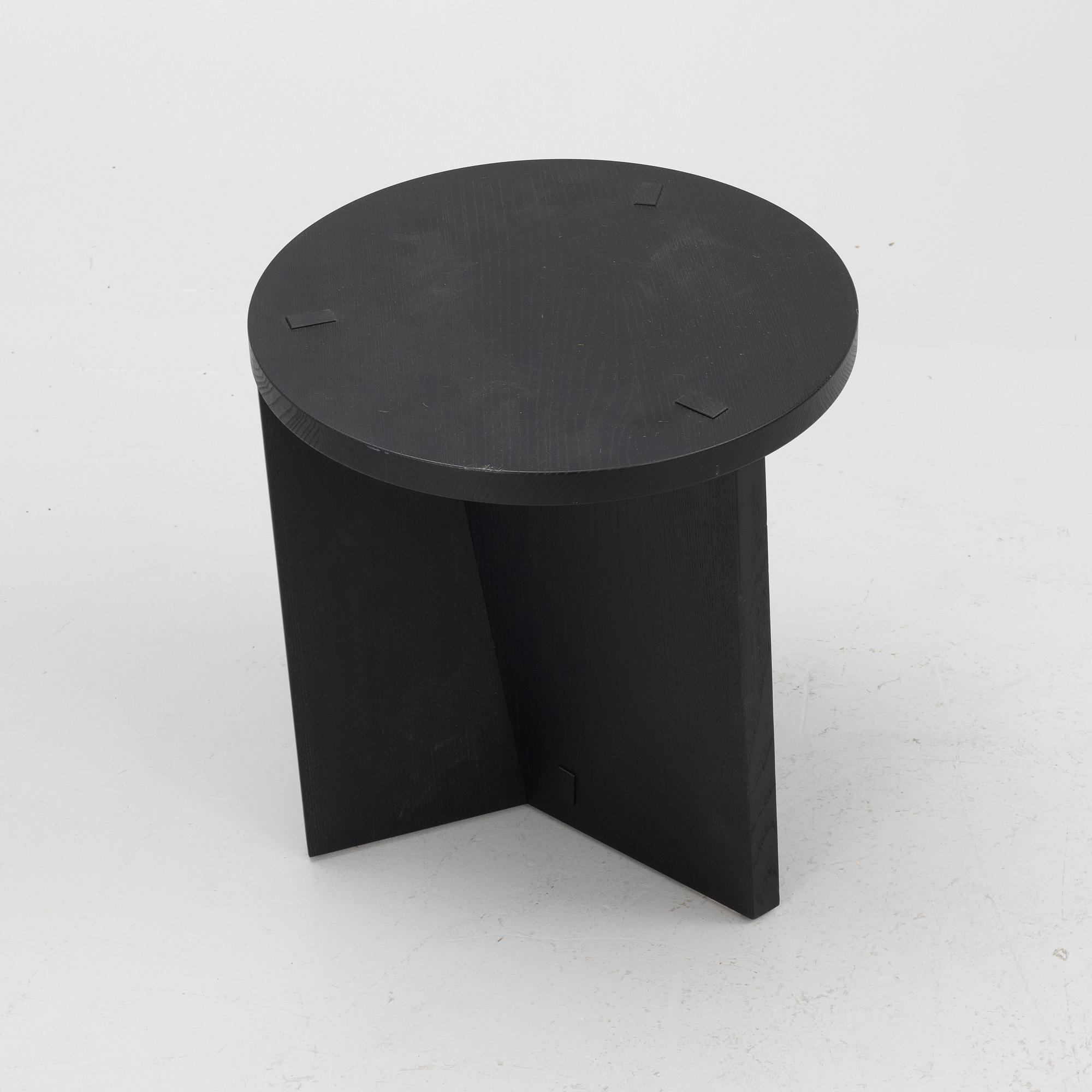 Claesson Koivisto Rune, a 'Marfa Twist' side tables/stool, Nikari, 2016.