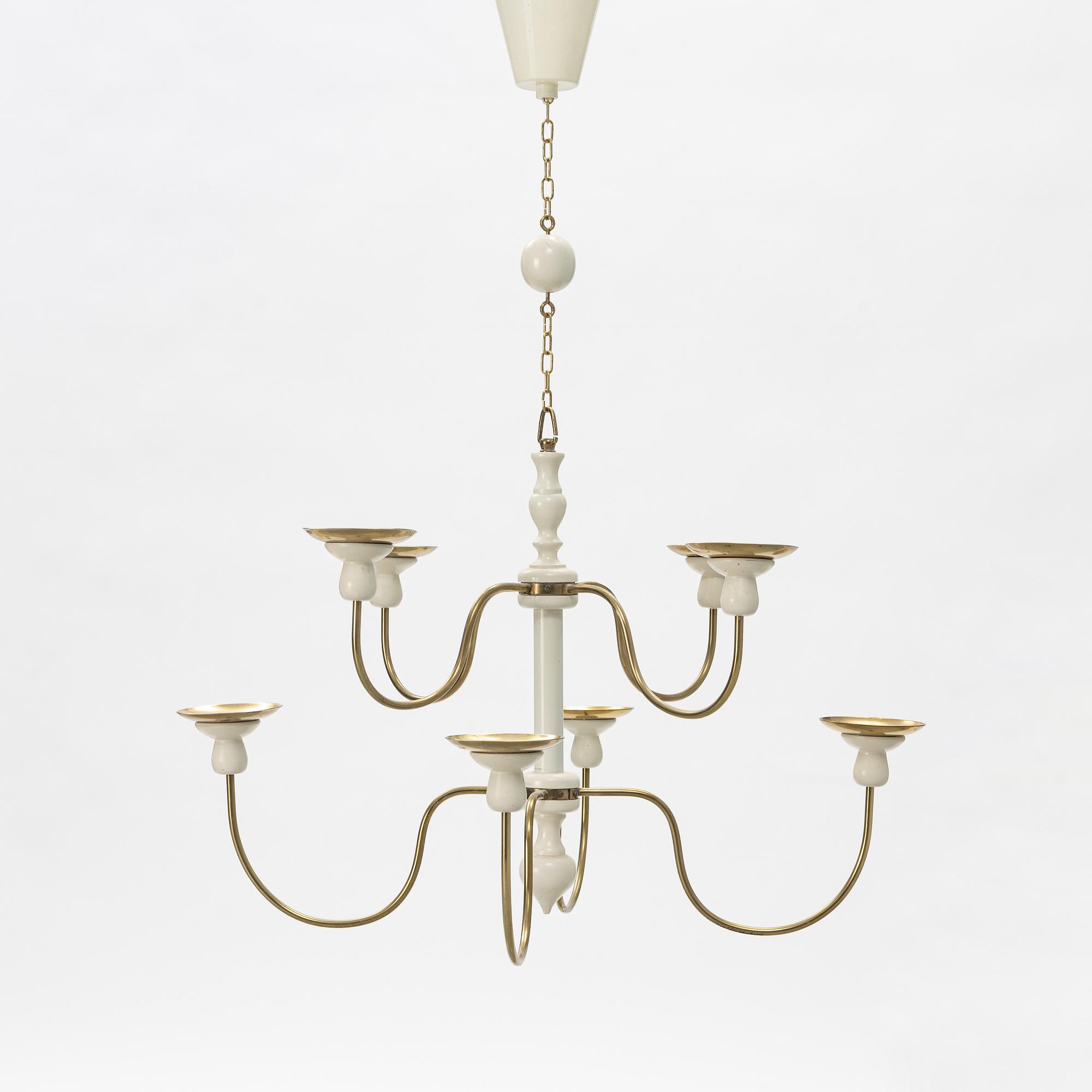 Josef Frank, ljuskrona, modell 2586, Svenskt Tenn.