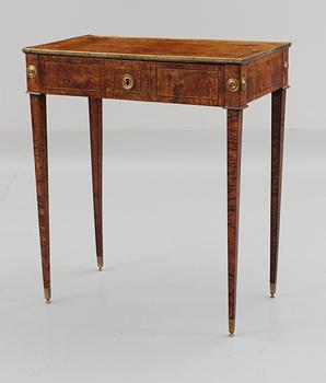 A Gustavian table by A. Lundelius.