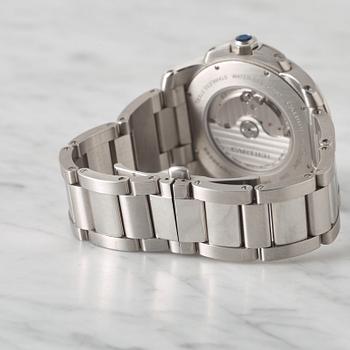 CARTIER, Calibre de Cartier, wristwatch, 42 mm,