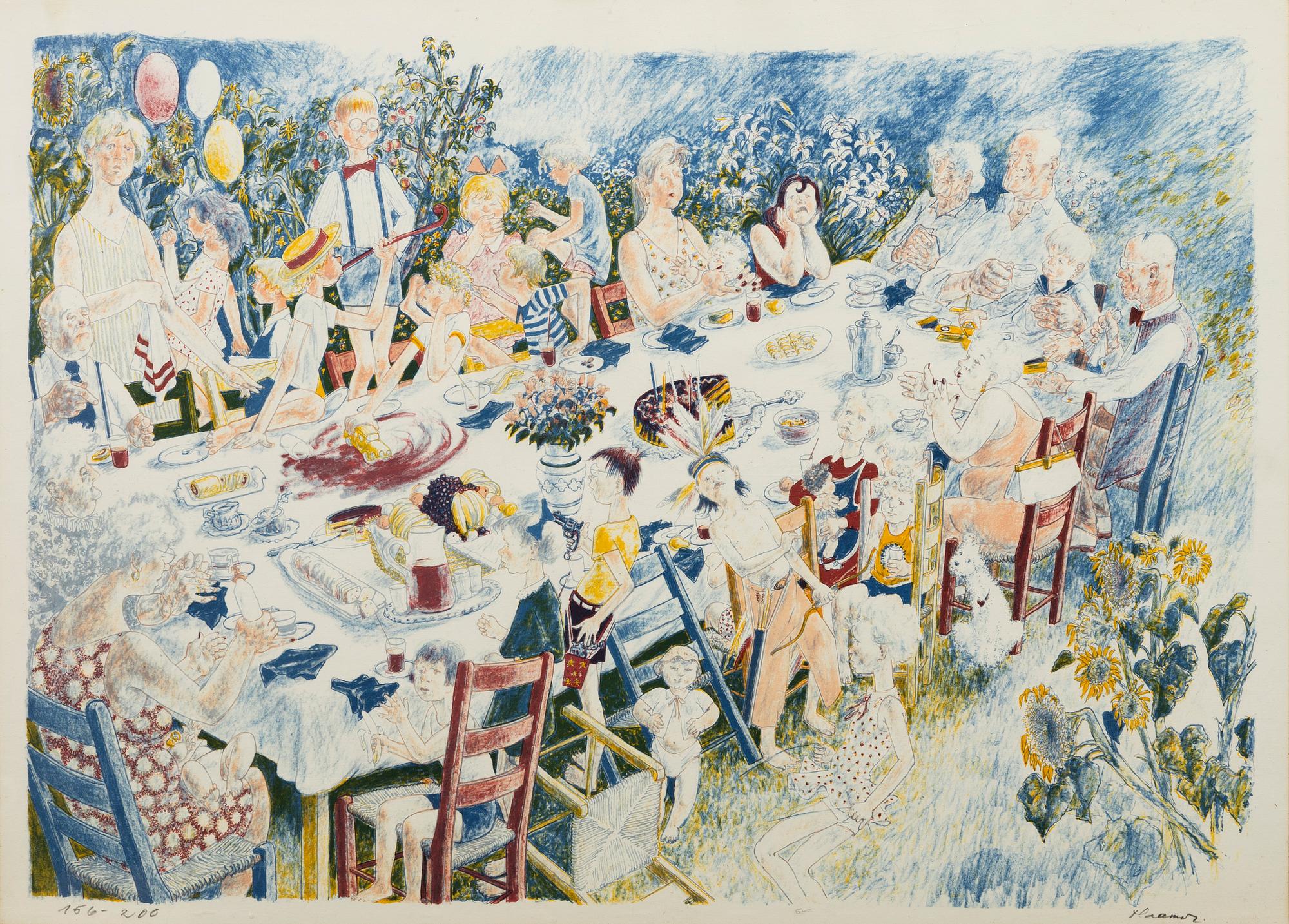 Eerik Haamer, Summer party.