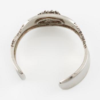 Claës E. Giertta, armband, sterlingsilver, Stockholm 1989.