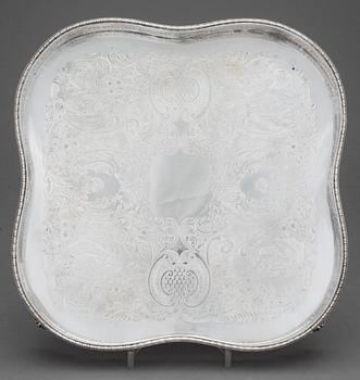 SALVER, nysilver, England, 1900-talets andra hälft.