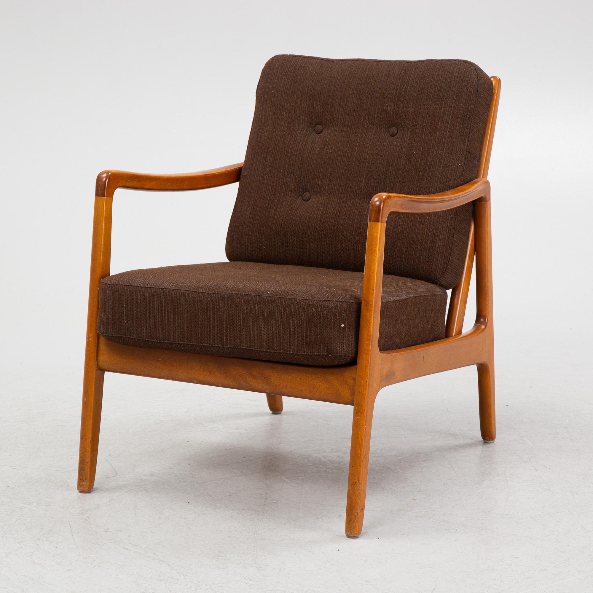 Ole Wanscher, fåtölj, France & Daverkosen, Danmark, 1960-70-tal.