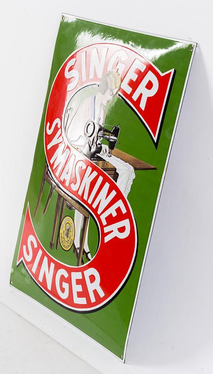 An enamel sign, first half of the 20th Century.