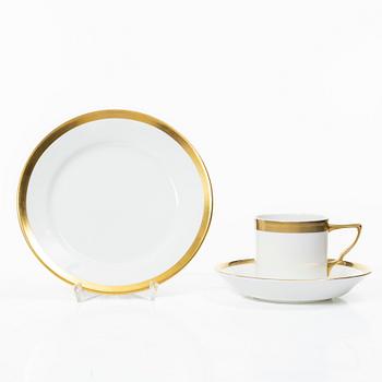 Karin Björquist, a 24 pcs  "Nobel", service, bone china, Orrefors.